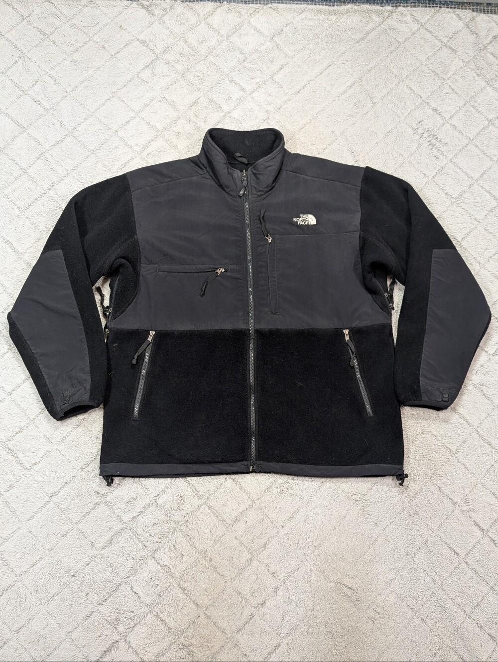 The North Face Jacket Mens XL Black Denali Fleece Full Zip Polartec Outdoor